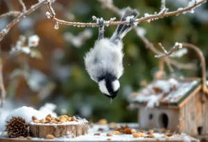 Cet adorable oiseau acrobate du jardin anime tout l’hiver : 3 gestes clés pour l’attirer chez vous dès maintenant