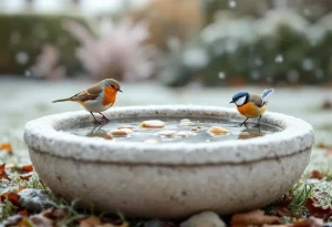 Cet objet du quotidien validé par la LPO empêche l’eau des oiseaux du jardin de geler tout l’hiver, sans aucune électricité