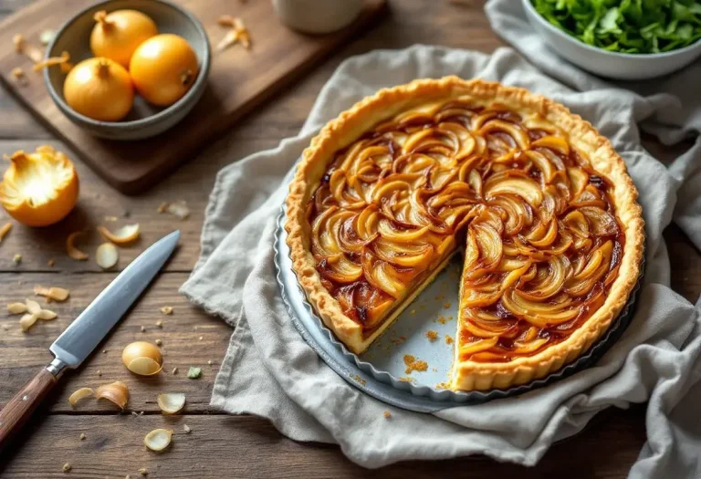 Cette tarte à l’oignon me fait craquer à chaque fois (ma recette ultra simple, hyper fondante et savoureuse) Cette tarte à l’oignon me fait craquer à chaque fois (ma recette ultra simple, hyper fondante et savoureuse)