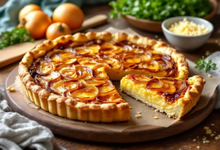 Cette tarte à l’oignon me fait craquer à chaque fois (ma recette ultra simple, ultra fondante et savoureuse) Cette tarte à l’oignon me fait craquer à chaque fois (ma recette ultra simple, ultra fondante et savoureuse)