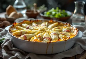 Chaud, crémeux et réconfort express : le gratin d’endives au jambon