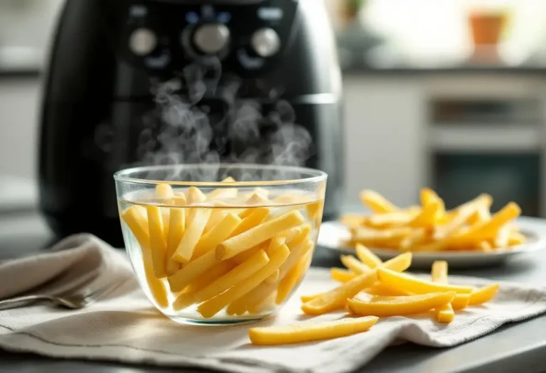 Depuis que je fais ça, mes frites Airfryer sont parfaites : voici mon astuce de l'eau chaude Depuis que je fais ça, mes frites Airfryer sont parfaites : voici mon astuce de l'eau chaude