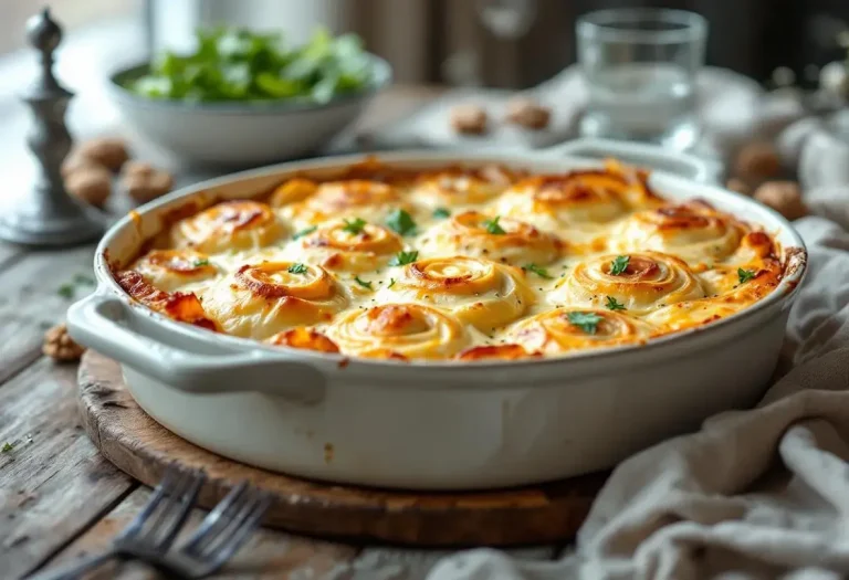 Explosion de fondant et parfum d’hiver : ces rouleaux poireaux-jambon gratinés au fromage promettent un dîner familial ultra crémeux Explosion de fondant et parfum d’hiver : ces rouleaux poireaux-jambon gratinés au fromage promettent un dîner familial ultra crémeux