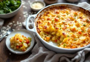 Gratin pommes de terre, poireaux et carottes : fondant, bien doré et facile à préparer