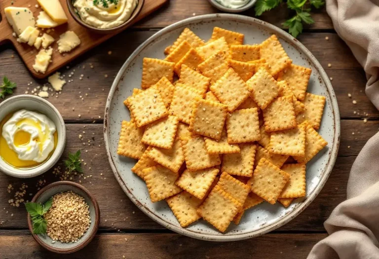 « Je les prépare en 10 minutes pour l'apéro » : mes crackers maison ultra croustillants au fromage et graines dorées, tellement plus savoureux que les industriels « Je les prépare en 10 minutes pour l'apéro » : mes crackers maison ultra croustillants au fromage et graines dorées, tellement plus savoureux que les industriels