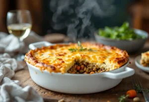 Mon gratin parmentier lentilles-carottes, ultra fondant et bien gratiné : « le plat veggie qui change vraiment des classiques d’hiver »