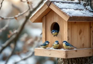 Nichoir : ce détail à corriger d'urgence chez vous pour que les oiseaux viennent s'y réfugier tout l'hiver