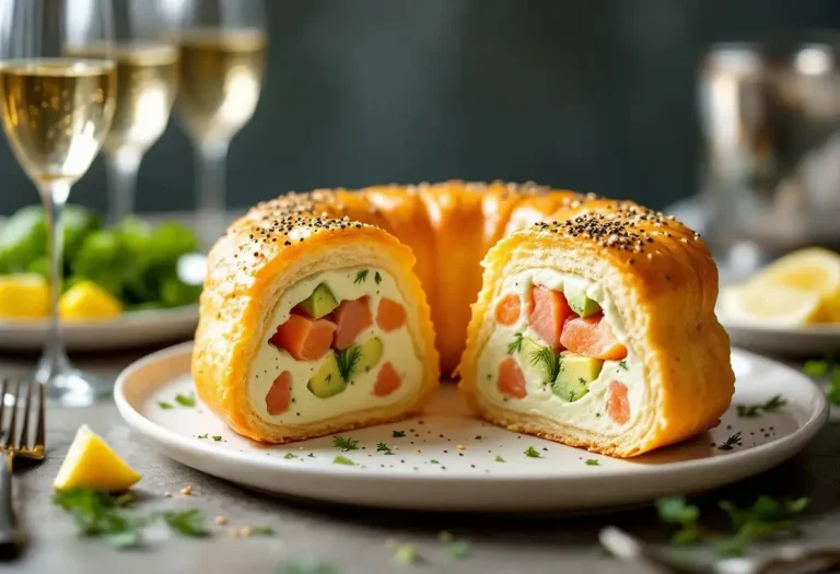 Nouvel an : cette couronne de pâte à choux au saumon fumé va détrôner tous vos toasts à l’apéritif ou en entrée Nouvel an : cette couronne de pâte à choux au saumon fumé va détrôner tous vos toasts à l’apéritif ou en entrée