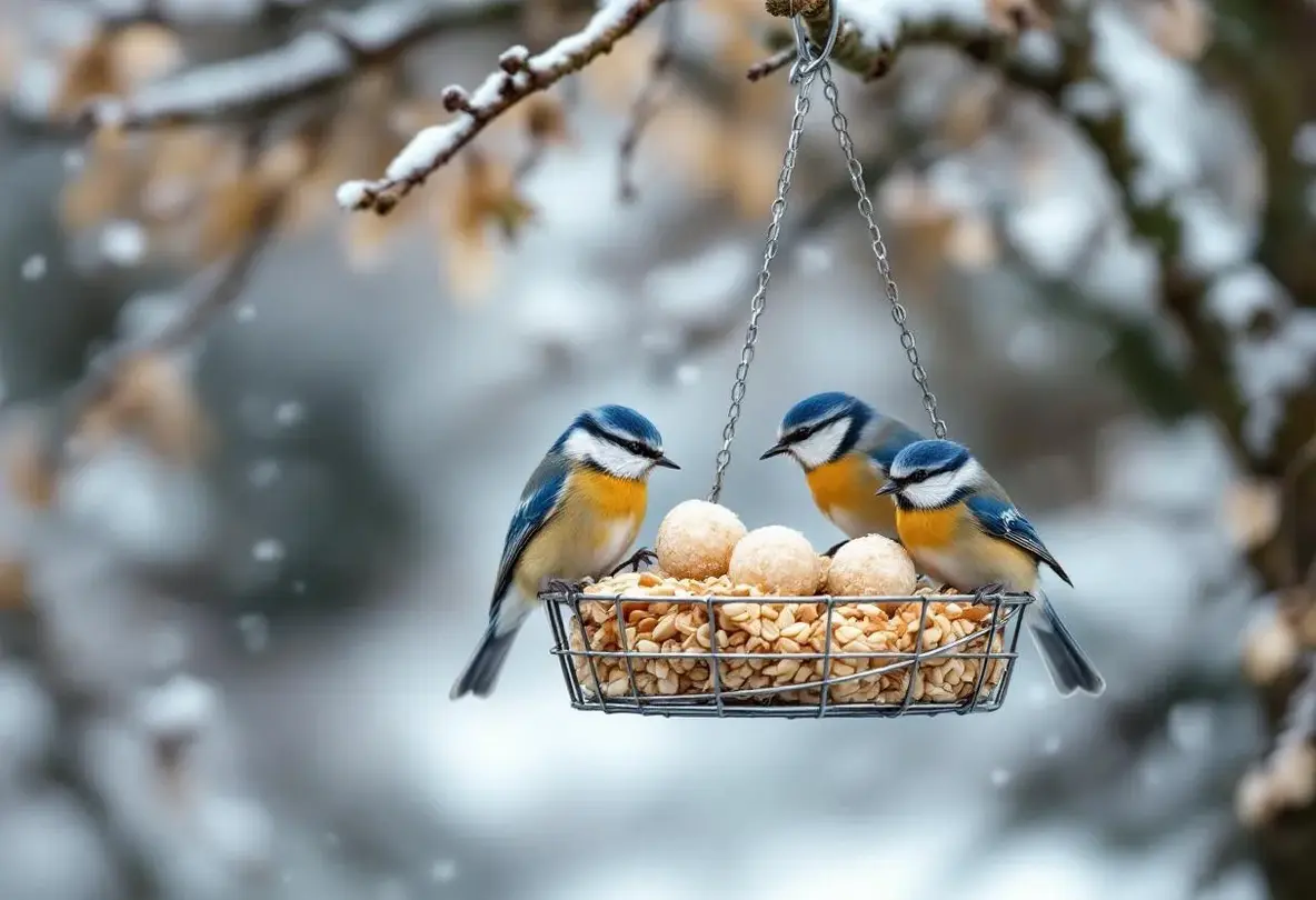 On parle souvent de nichoirs, mais rarement de cet aliment clé pour la survie des oiseaux en hiver On parle souvent de nichoirs, mais rarement de cet aliment clé pour la survie des oiseaux en hiver