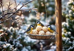 On parle souvent de nichoirs, mais rarement de cet aliment vital pour la survie des oiseaux en hiver