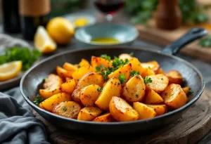 Pommes de terre à la portugaise : double cuisson pour un crousti-fondant irrésistible