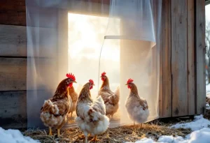 Pourquoi de plus en plus d’éleveurs installent un rideau dans leur poulailler en hiver (et ce que ça change vraiment sur la qualité de leurs œufs)