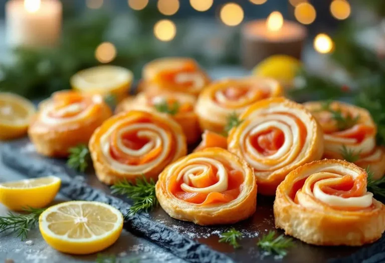 Pâte feuilletée, fromage et saumon : l’apéritif festif vraiment incontournable Pâte feuilletée, fromage et saumon : l’apéritif festif vraiment incontournable