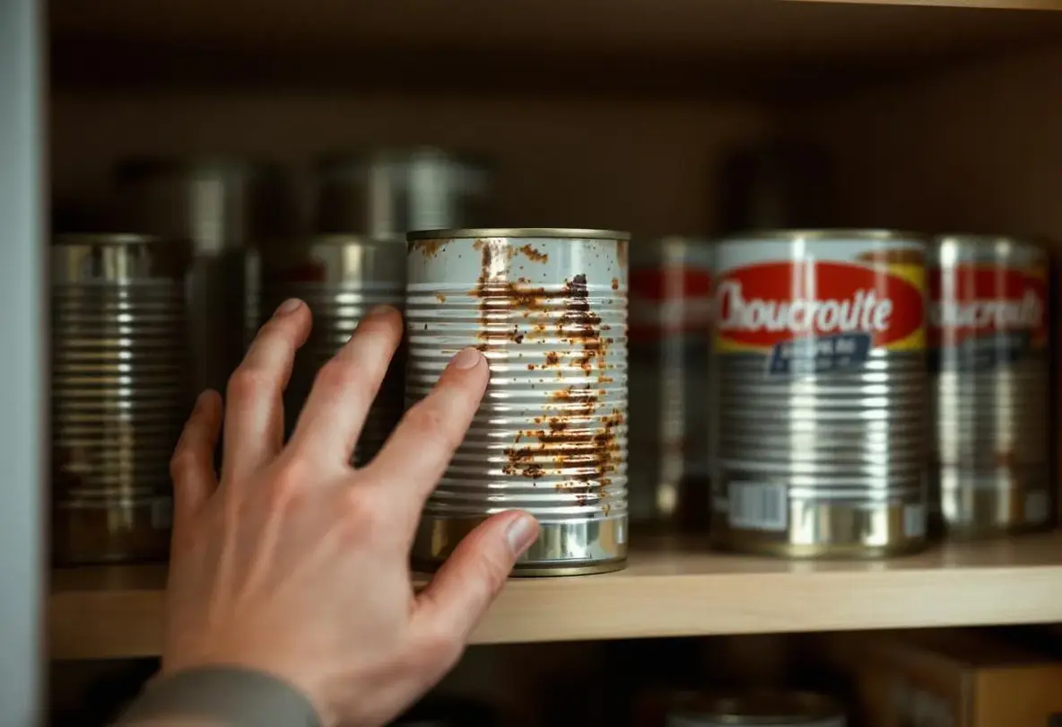 Rappel massif chez Intermarché, Auchan, Leclerc et d'autres après une grave altération sur ces boîtes de choucroute