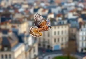 Rare en ville hier, désormais fréquent : cet oiseau majestueux s’installe hors des campagnes et offre un magnifique spectacle aux citadins