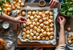 Roulés croustillants express : l'apéro idéal prêt en 15 minutes