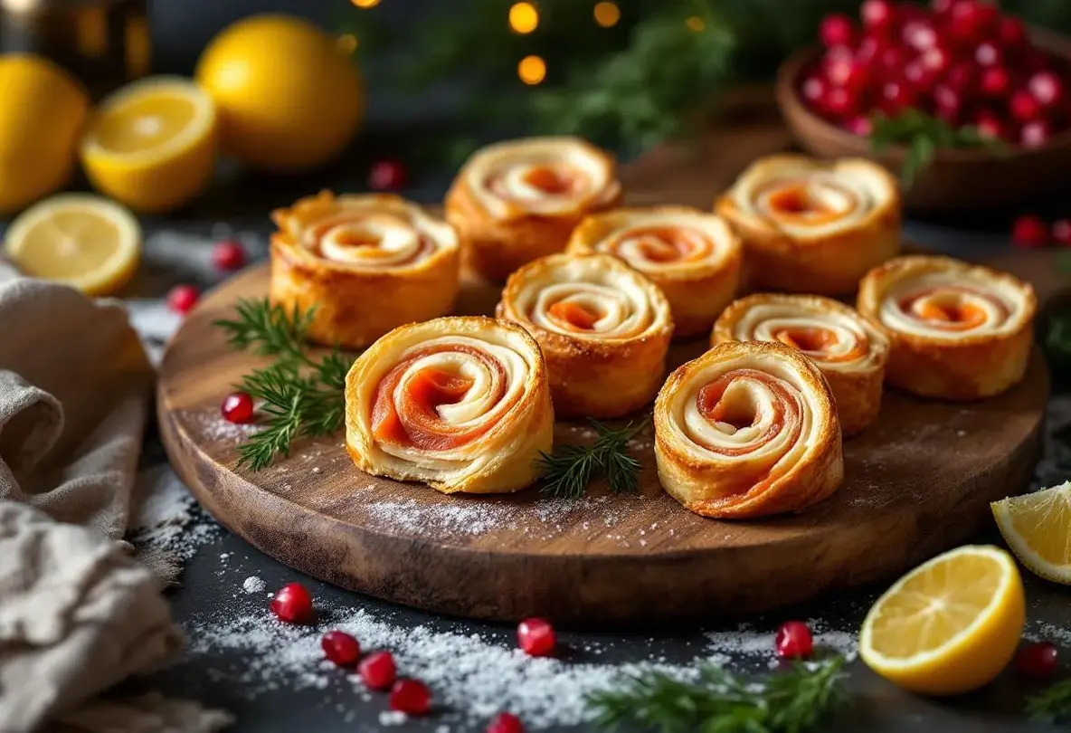 Trop simples pour être si bons ? Ces petits roulés feuilletés au fromage et saumon volent la vedette à toutes les verrines
