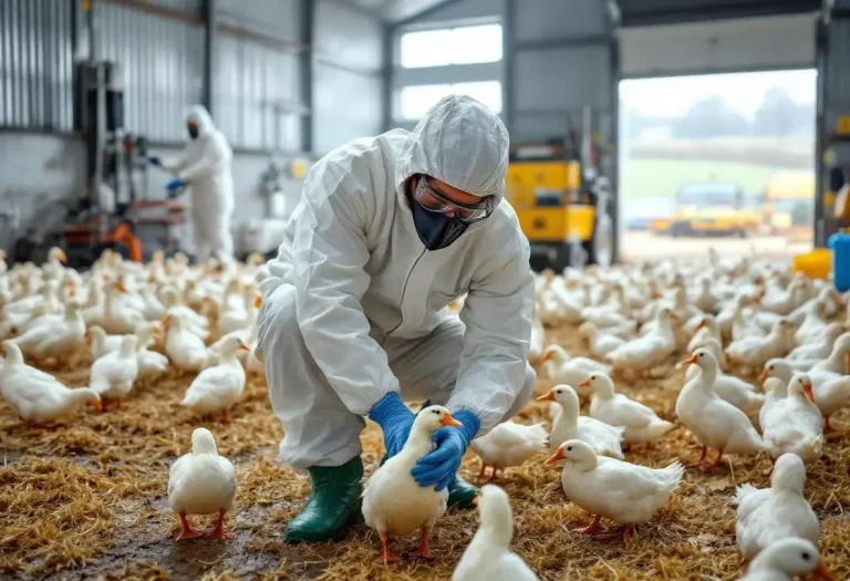 Un foyer de grippe aviaire détecté dans un élevage de canards en Bretagne, l’alerte est donnée Un foyer de grippe aviaire détecté dans un élevage de canards en Bretagne, l’alerte est donnée