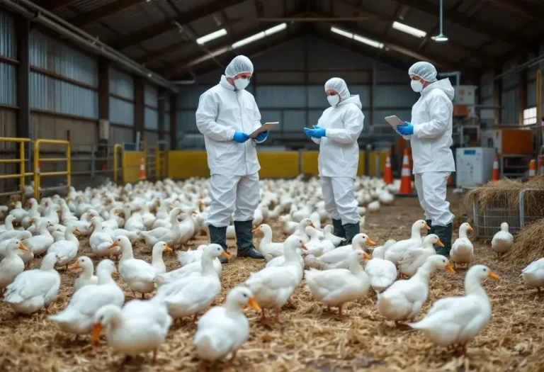 Un foyer de grippe aviaire détecté dans un élevage de canards en Bretagne, l’alerte générale est donnée Un foyer de grippe aviaire détecté dans un élevage de canards en Bretagne, l’alerte générale est donnée