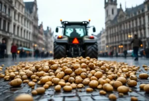 « Un profond sentiment d’injustice » : après avoir déversé des patates à Bruxelles, cet agriculteur risque une énorme amende