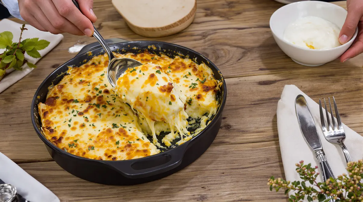 Gratin de butternut au fromage frais : douceur fondante aux herbes et crème pour réchauffer les soirs d’hiver