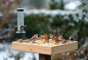 Huit jours de test dans mon jardin : cette mangeoire toute simple attire bien plus d’oiseaux que les modèles high-tech
