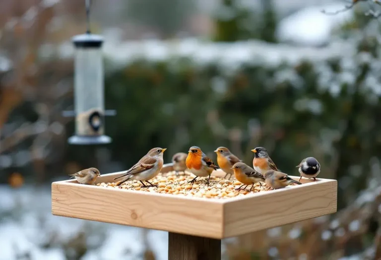 Huit jours de test dans mon jardin : cette mangeoire toute simple attire bien plus d’oiseaux que les modèles high-tech