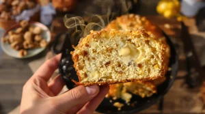 La recette ultra rapide que je refais sans cesse : le cake fondant à la fourme d’Ambert et noix, bien plus gourmand qu’une quiche