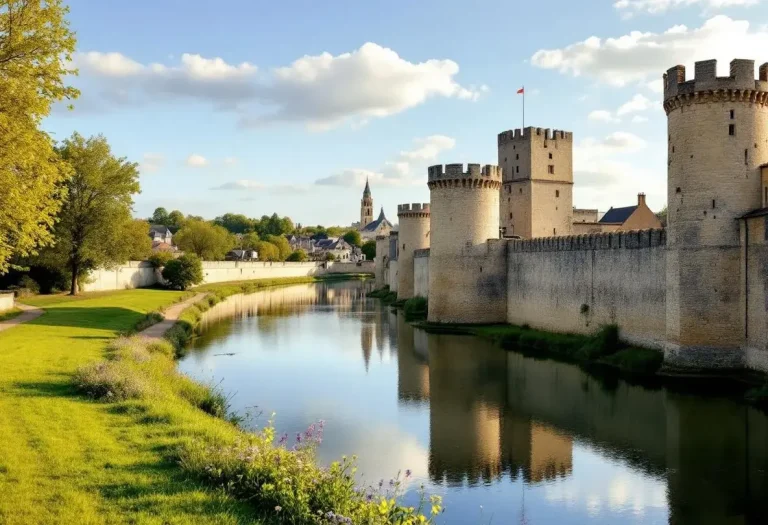 À moins de 2h de Paris, cette cité médiévale entourée d’eau fascine tous les visiteurs