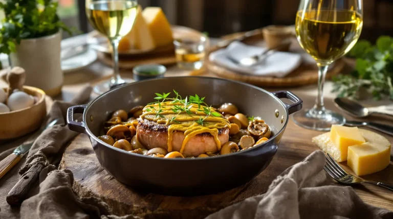 recette gastronomique filet mignon de porc moutarde