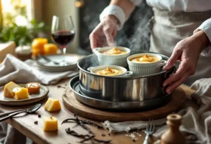 recette oeufs au lait bain-marie