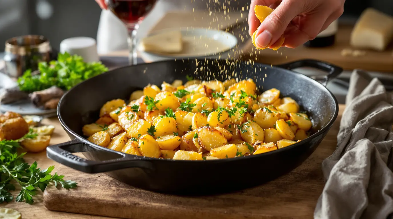 saveurs révélées : réussir la pomme de terre à la sarladaise facilement pomme de terre à la sarladaise