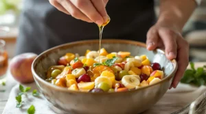 quel liquide mettre dans une salade de fruits