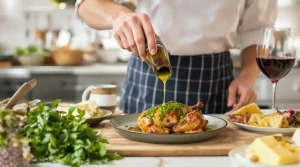 sauce verte pour poulet braisé