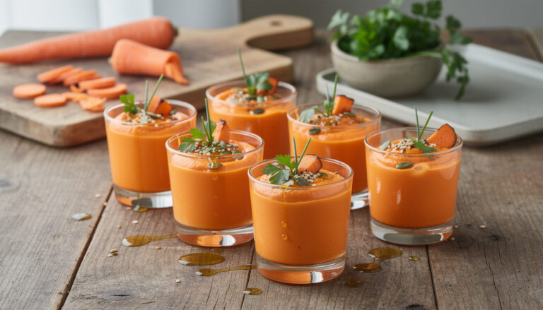 découvrez des recettes faciles et rapides de verrines de carottes pour l’apéritif, avec des idées de garnitures originales pour régaler vos invités.